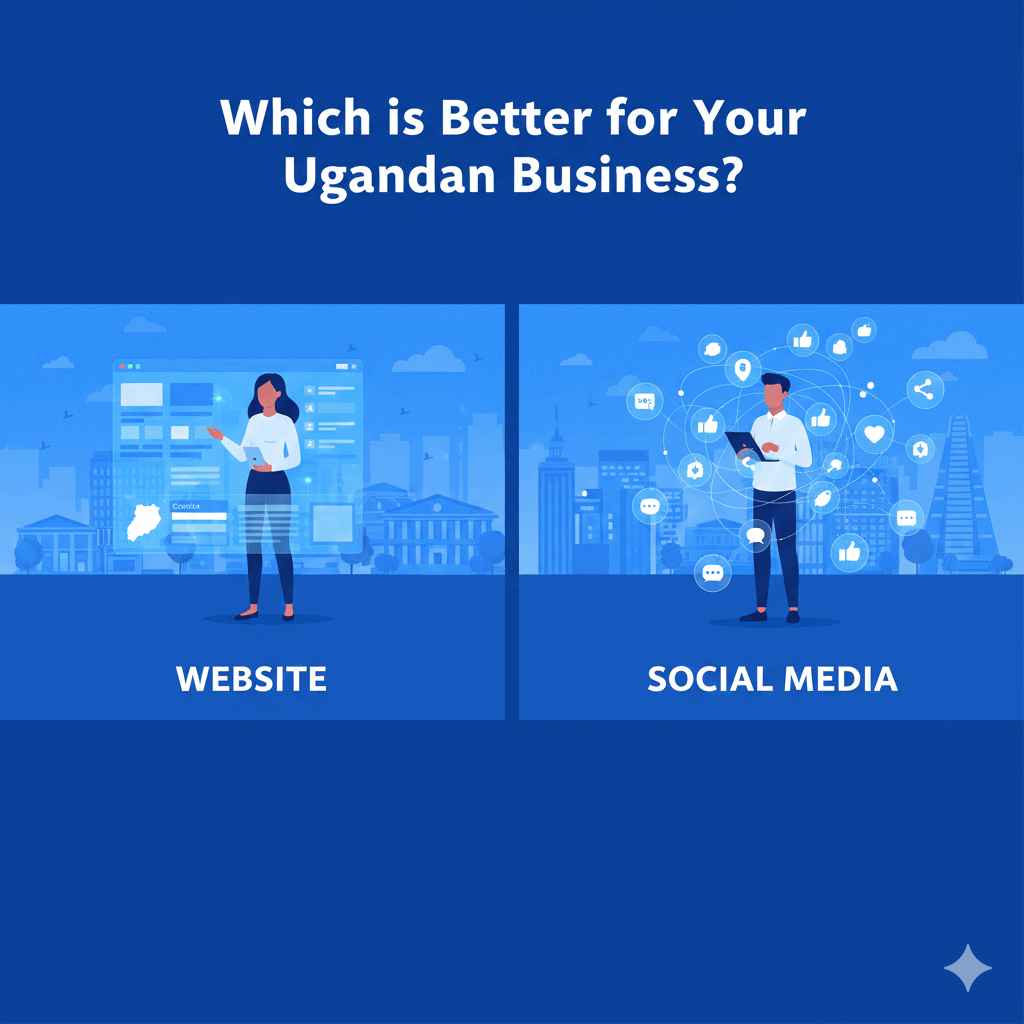 Website or Social Media: Which One Actually Grows a Ugandan Business?