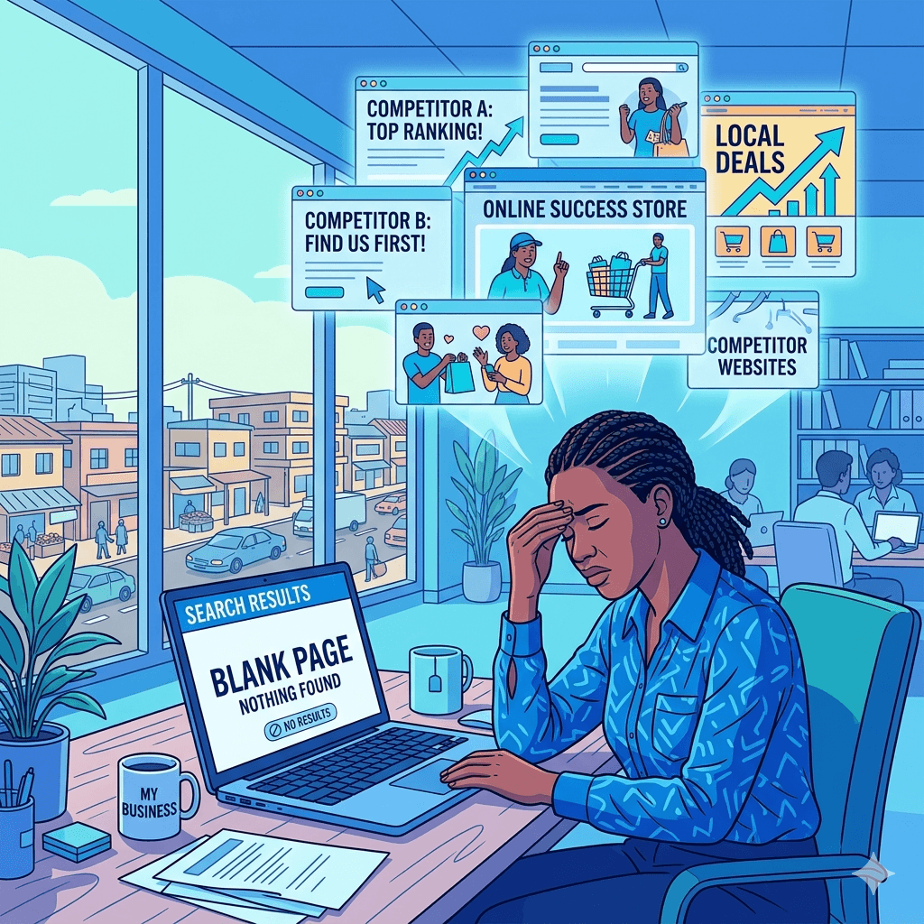 Why Your Uganda Business Website is Not Showing on Google 