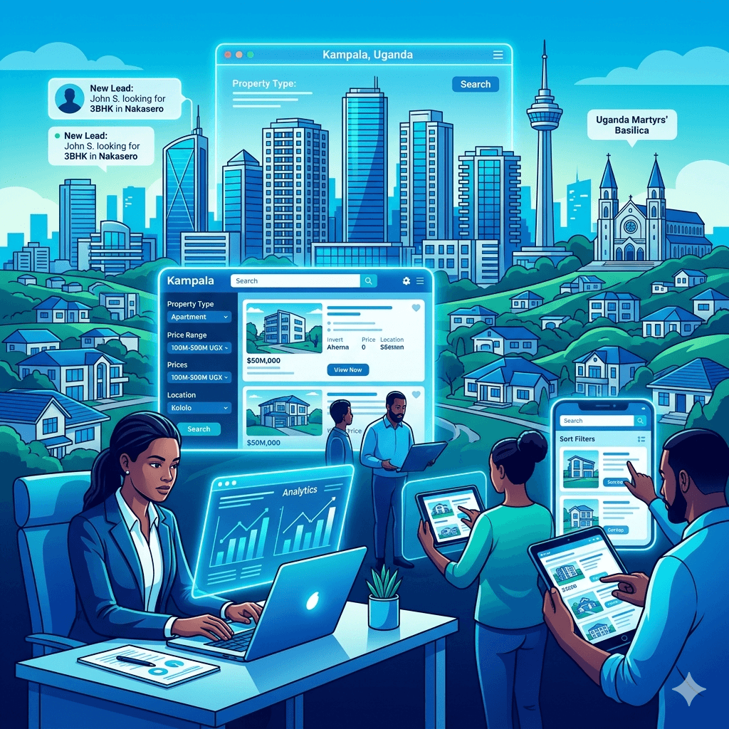 How Uganda’s Real Estate Agents Can Generate More Leads Through Their Website