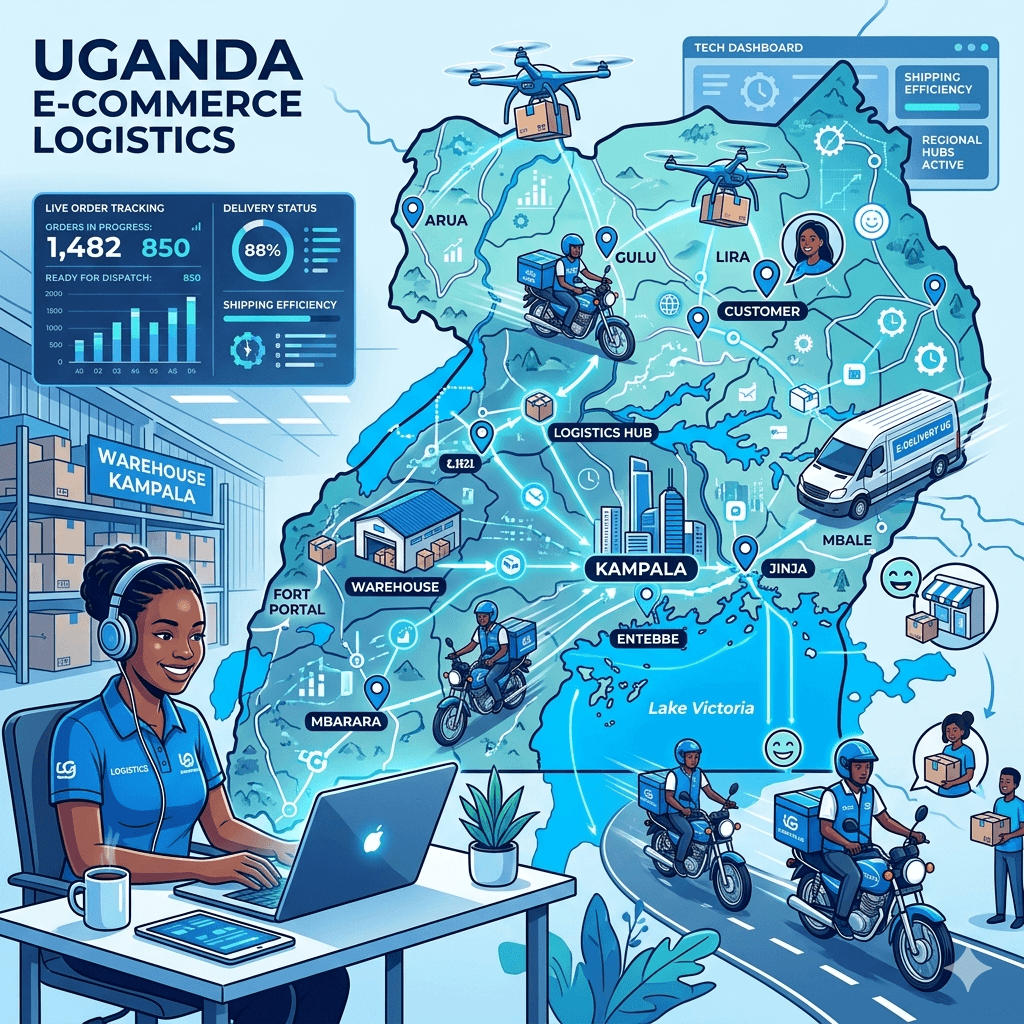 Delivery and Logistics Integrations for E-Commerce Sites in Uganda